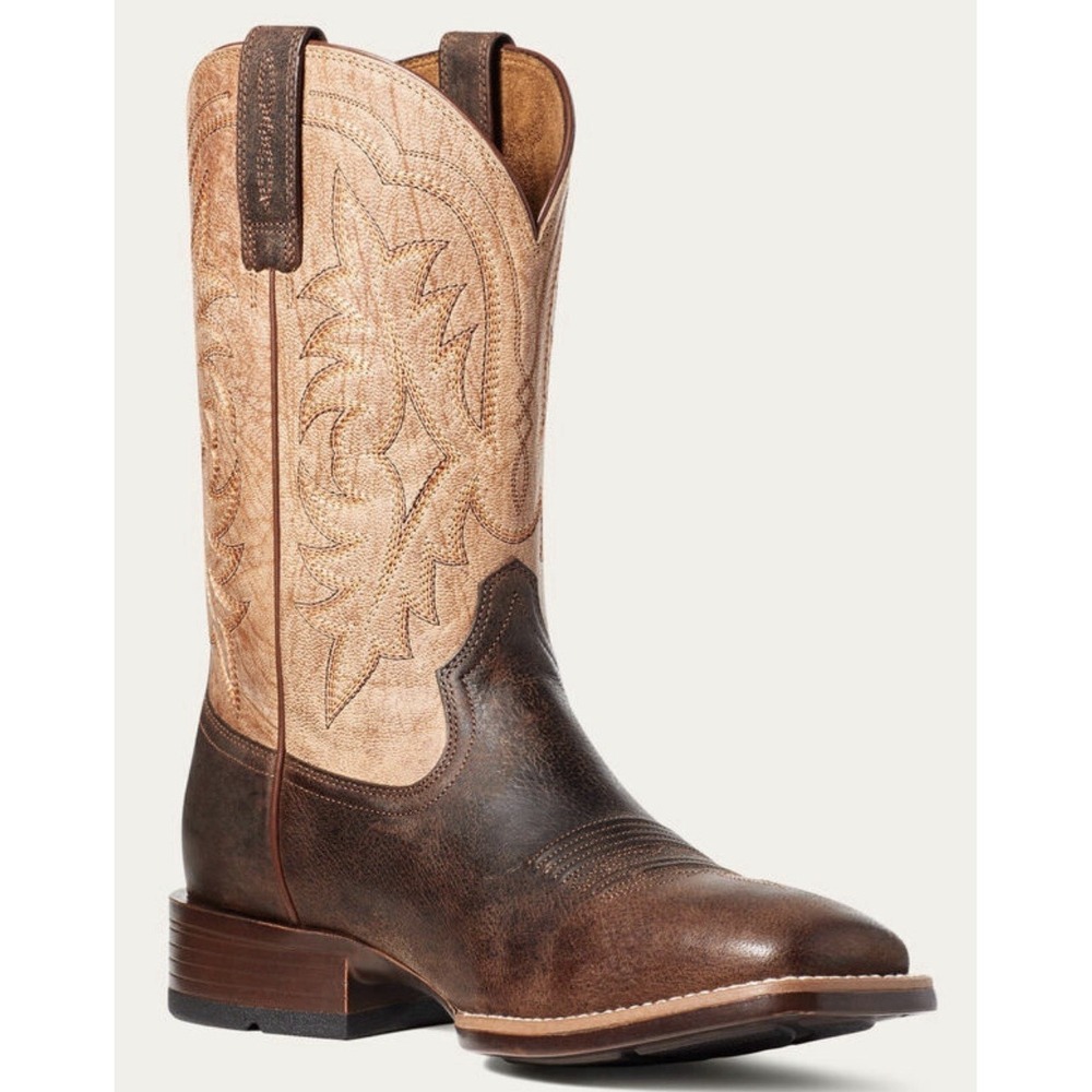 Ariat Ryden Ultra Wide Square Toe Cowboy Boot Dark Roast Rodeo Fair Men's 8.5